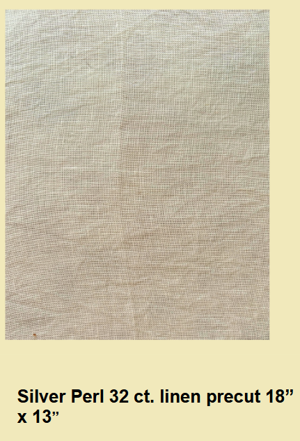 ✩Preorder✩ Silver Pearl 32ct Linen by MTVDesigns