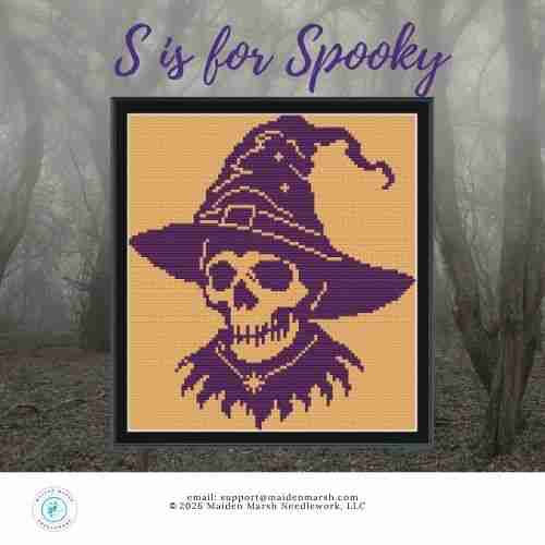 *Preorder* S is for Spooky by Maiden Marsh Needlework