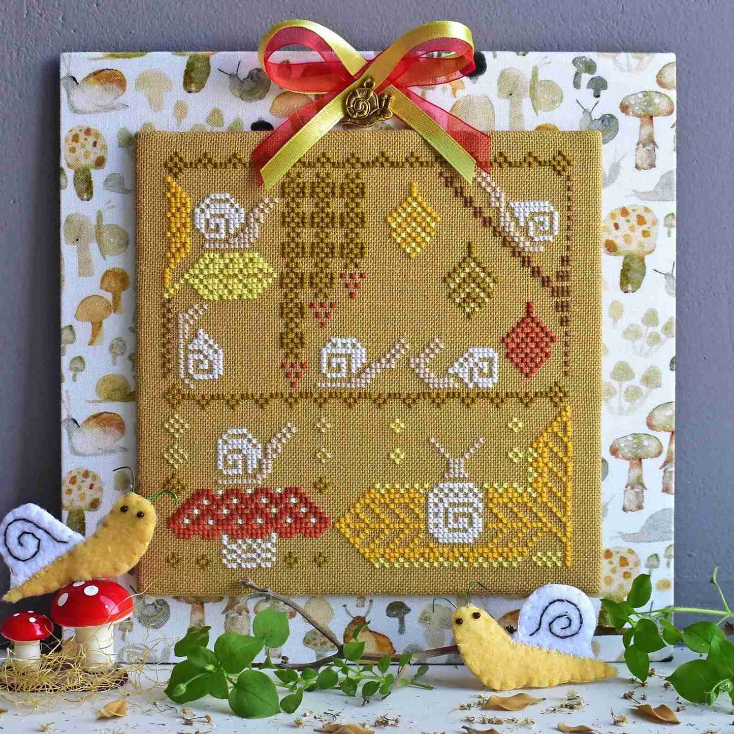 *Preorder* Snails & Leaves by StitchyPrincess