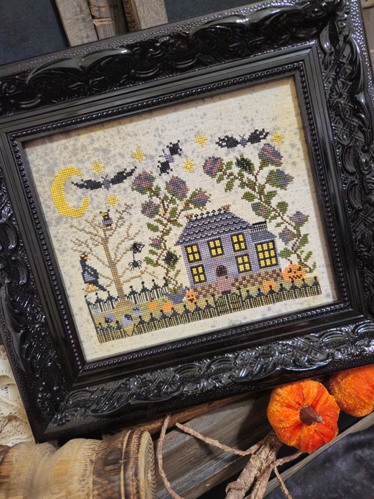 *PREORDER* Spooky Mansion by Quaint Rose NeedleArts for Needlework Marketplace