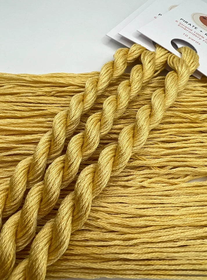 Straw | 6 Strand Embroidery Floss by Pirate + Robin