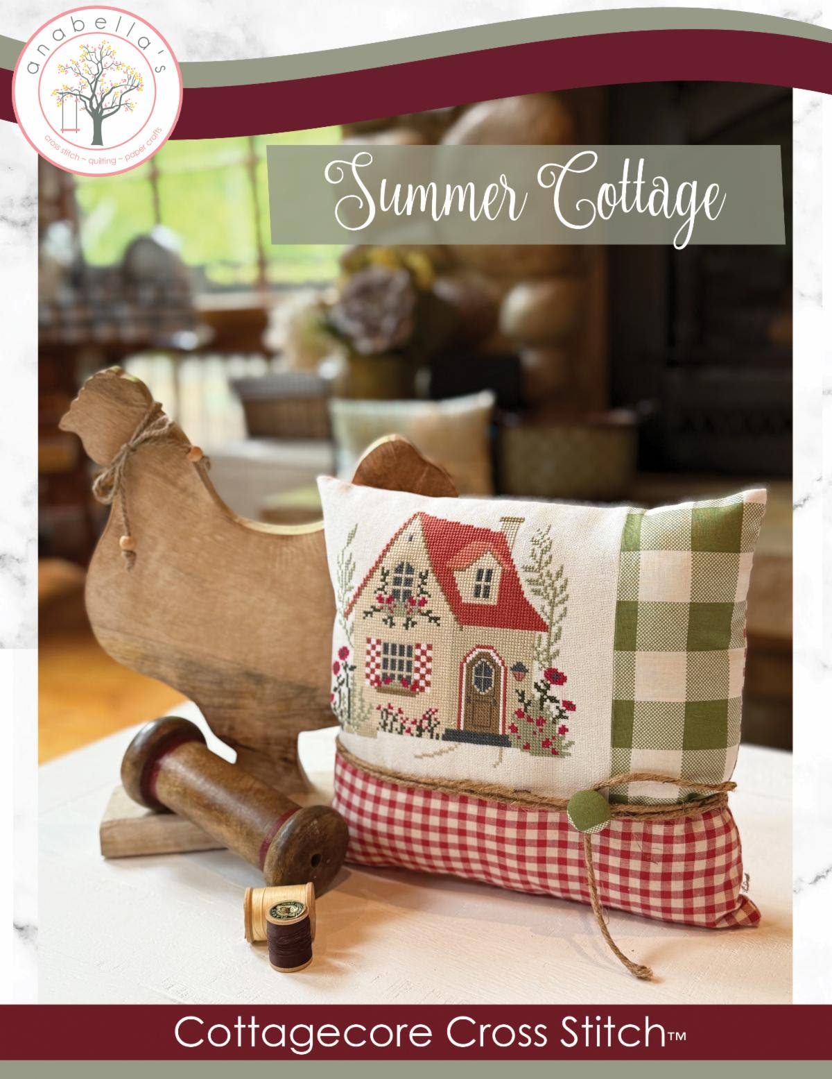 ✓ Summer Cottage by Anabella's Needleart