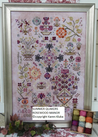 *PREORDER* Summer Quaker by Rosewood Manor for Needlework Marketplace