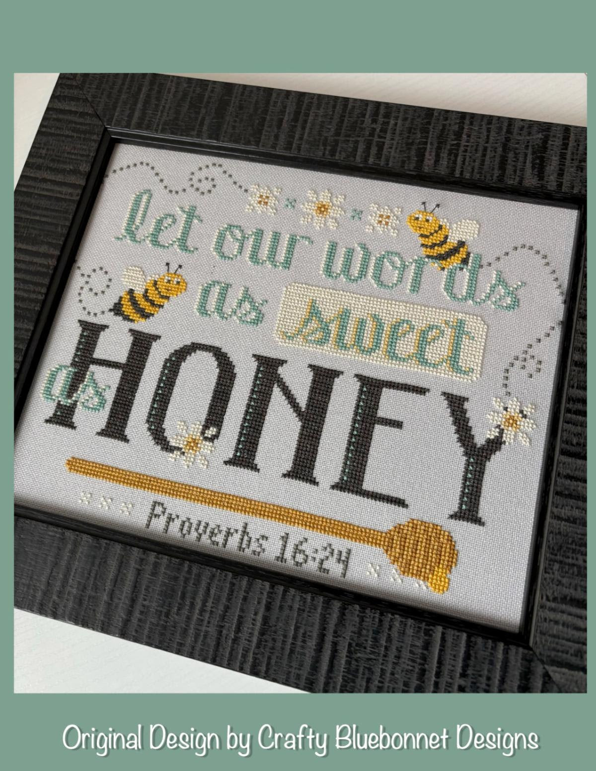 *PREORDER* Sweet as Honey by Crafty Bluebonnet Designs for Needlework Marketplace