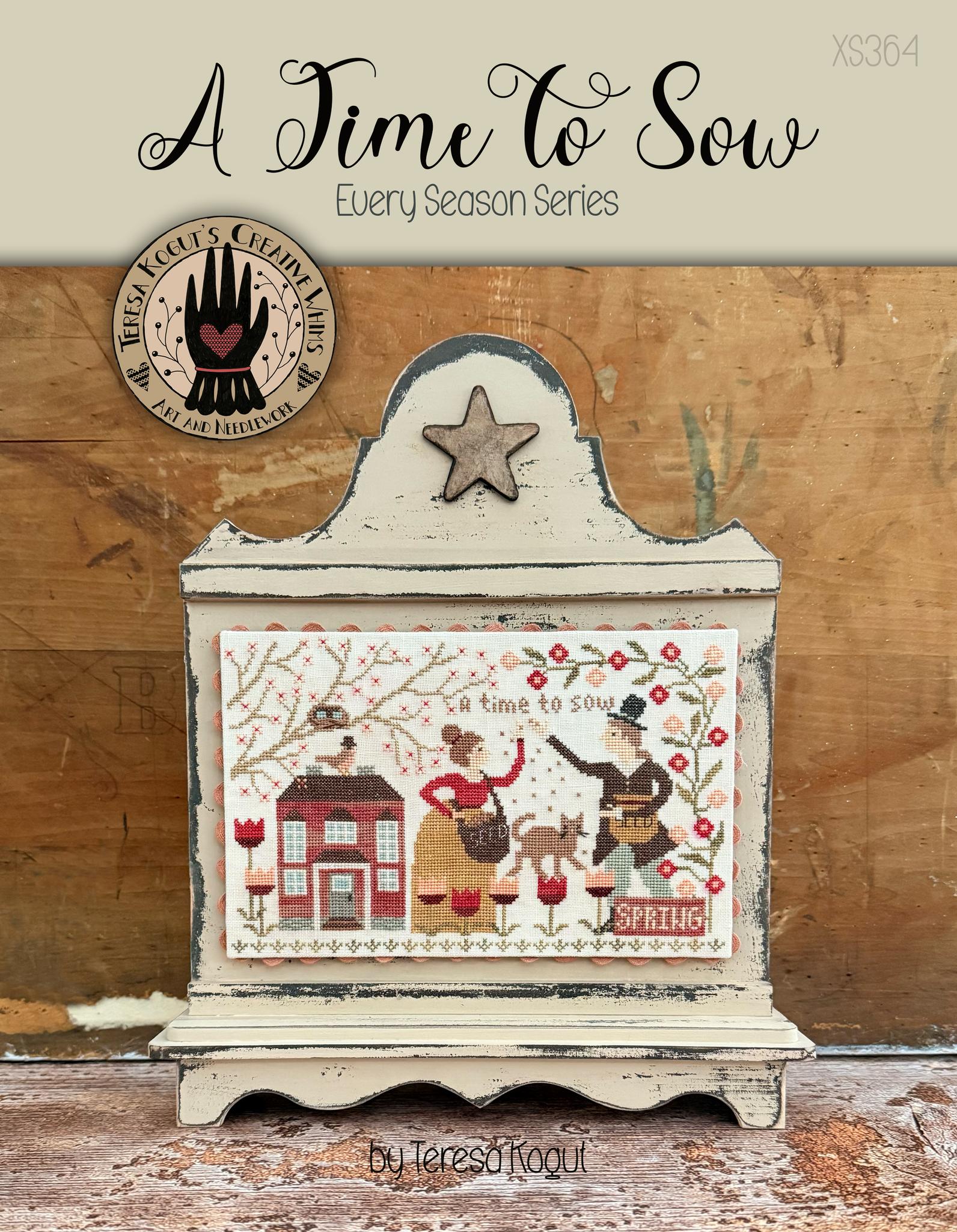 ✓ A Time to Sow by Teresa Kogut-Cross Stitch-Teresa Kogut-Millennial Fabrics