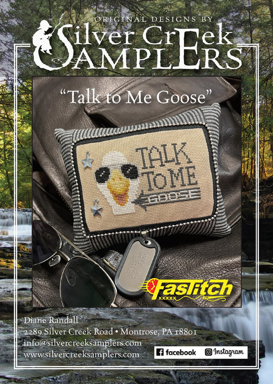 *PREORDER* Talk to me Goose! by Silver Creek Samplers for Needlework Marketplace