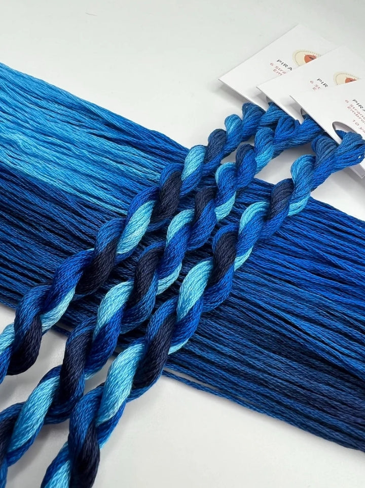 Tekhelet | 6 Strand Embroidery Floss by Pirate + Robin
