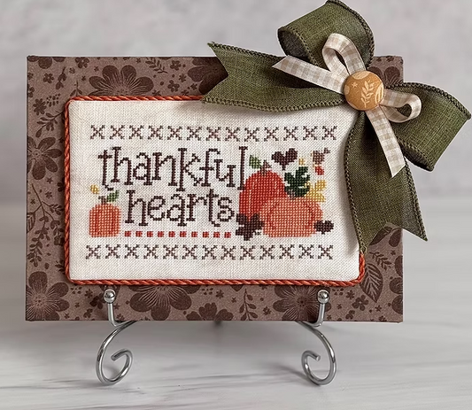 ✩Preorder✩ Thankful Hearts by Cherry Hill Stitchery