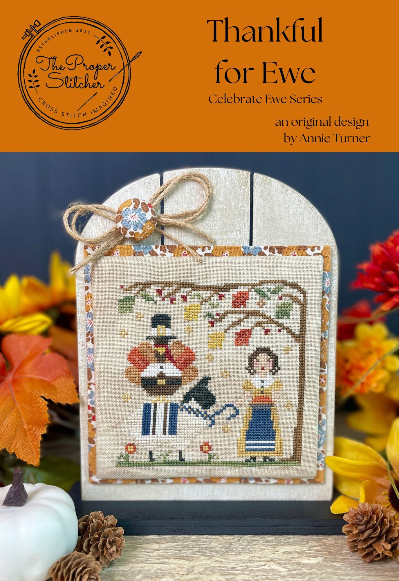 *PREORDER* Thankful for Ewe by The Proper Stitcher for Needlework Marketplace