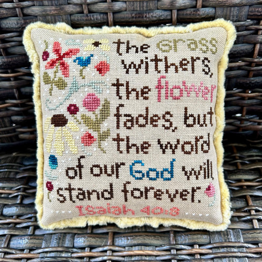 *PREORDER* The Flower Fades by Sweet Wing Studio for Needlework Marketplace