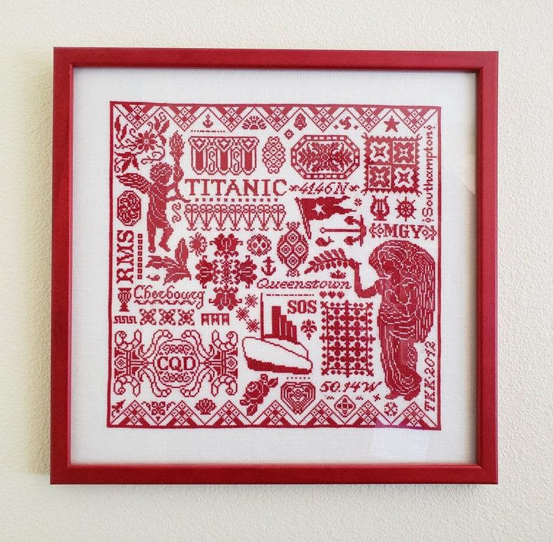 *PREORDER* Titanic Sampler by Sirens Stitchworks for Needlework Marketplace