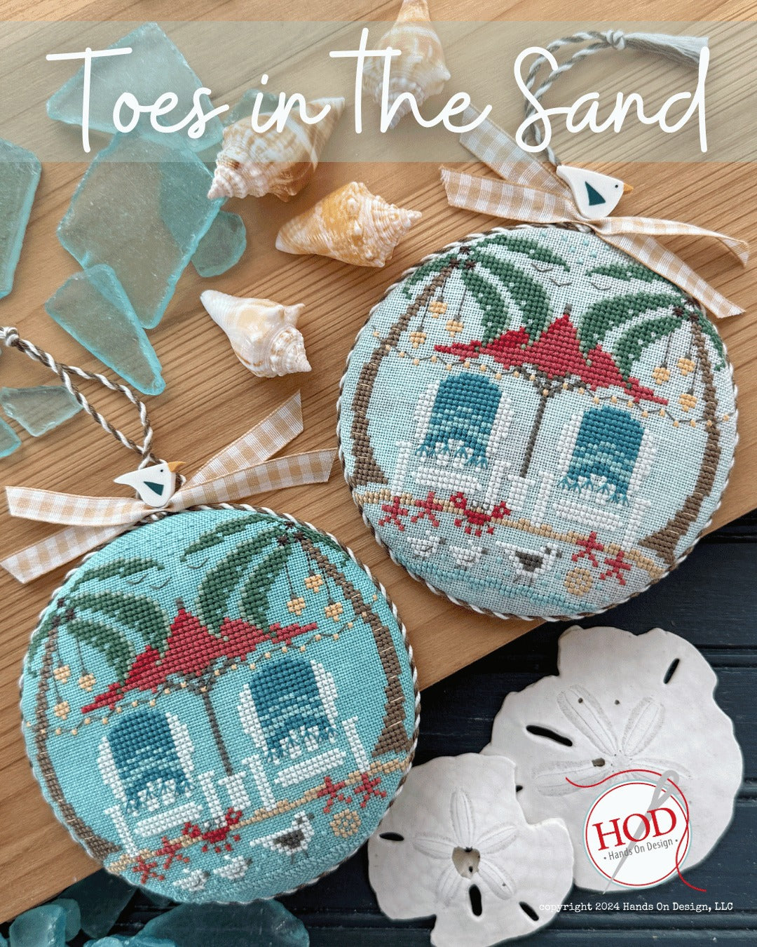✓ Toes in the Sand by Hands on Design