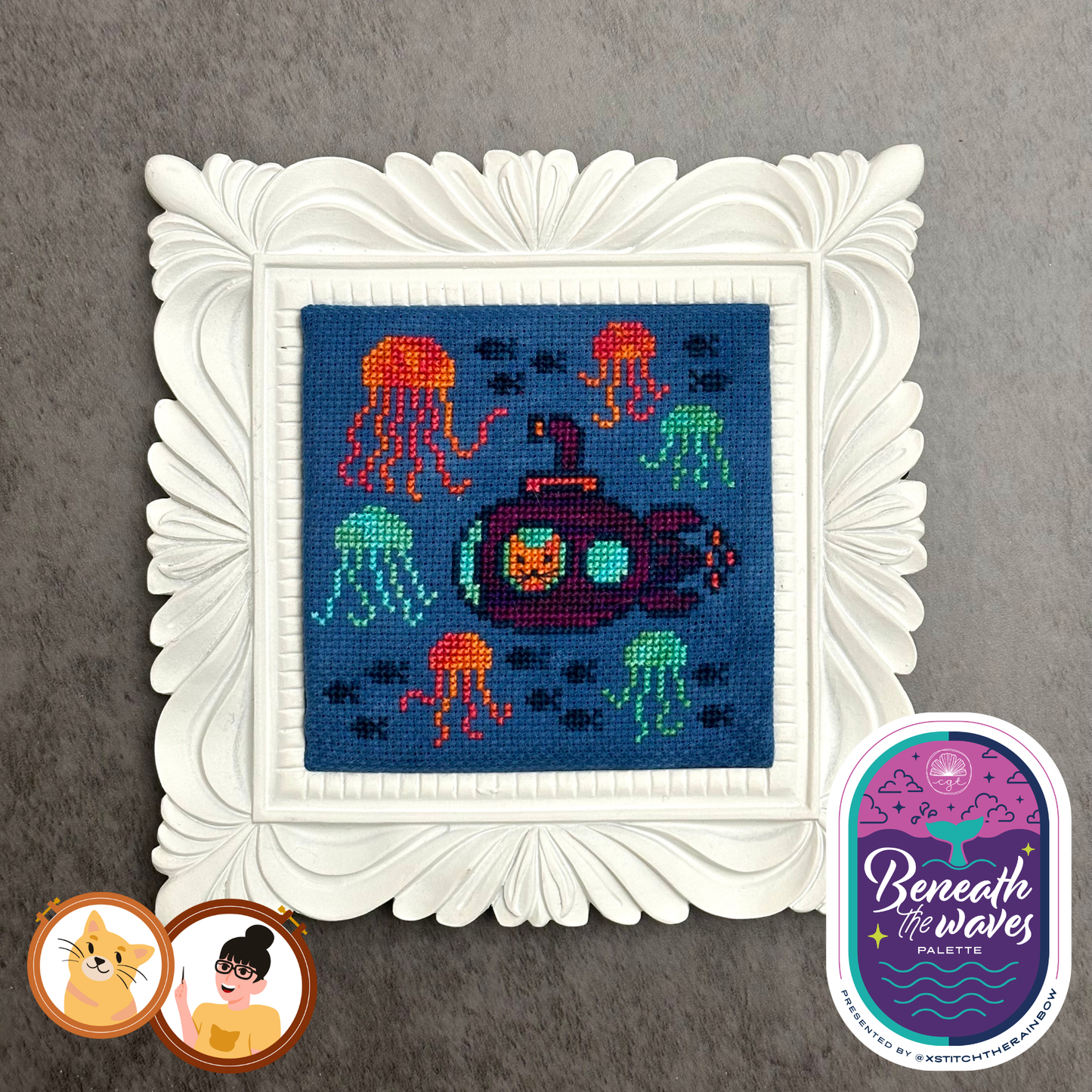 Jam and the Jellies by TopKnot Stitcher