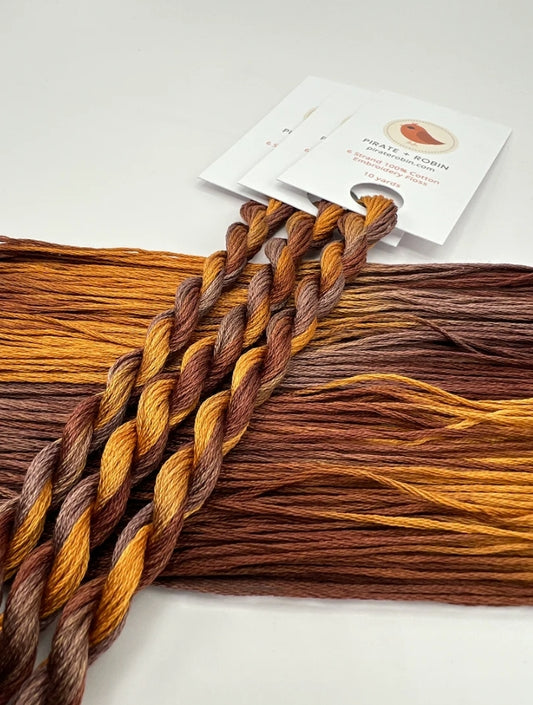 Torti | 6 Strand Embroidery Floss by Pirate + Robin