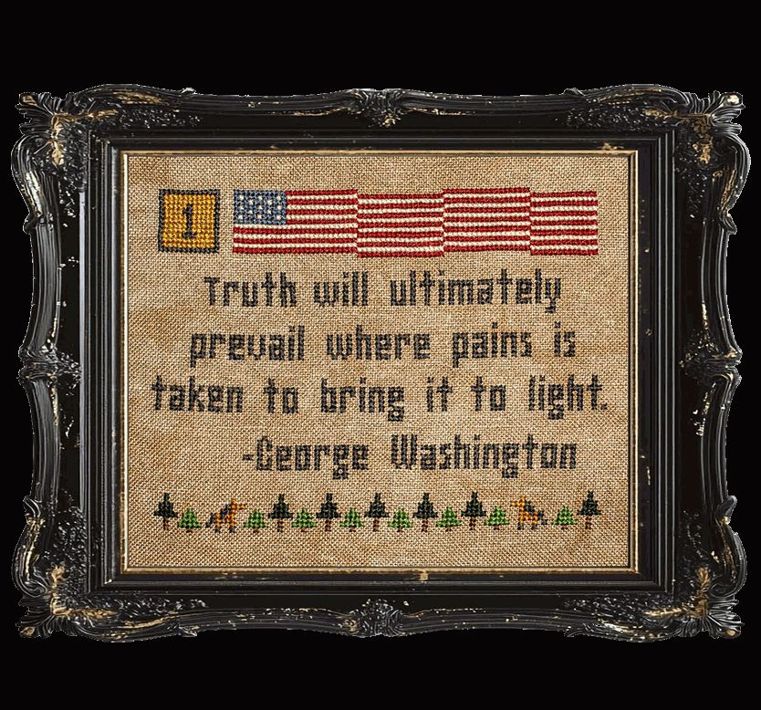 *Preorder* George Washington - Truth Prevails by From the Bottom Designs