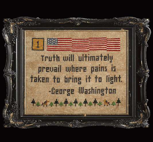 *Preorder* George Washington - Truth Prevails by From the Bottom Designs