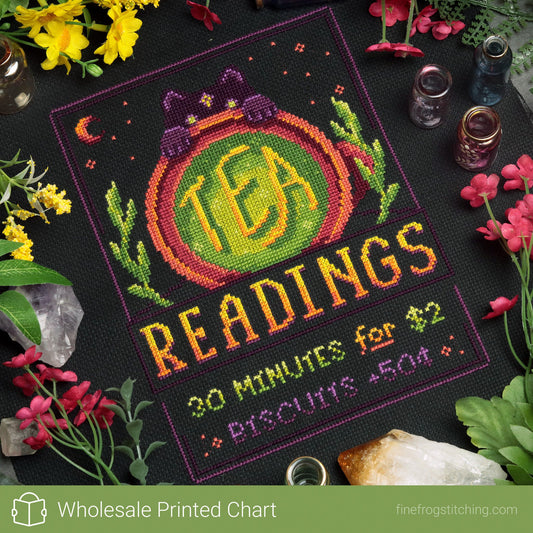 *PREORDER* Two-Dollar Tea Readings by Fine Frog Stitching for Needlework Marketplace