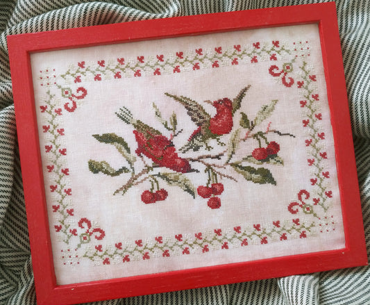 ✩Preorder✩ Up in the Cherry Boughs by Mojo Stitches