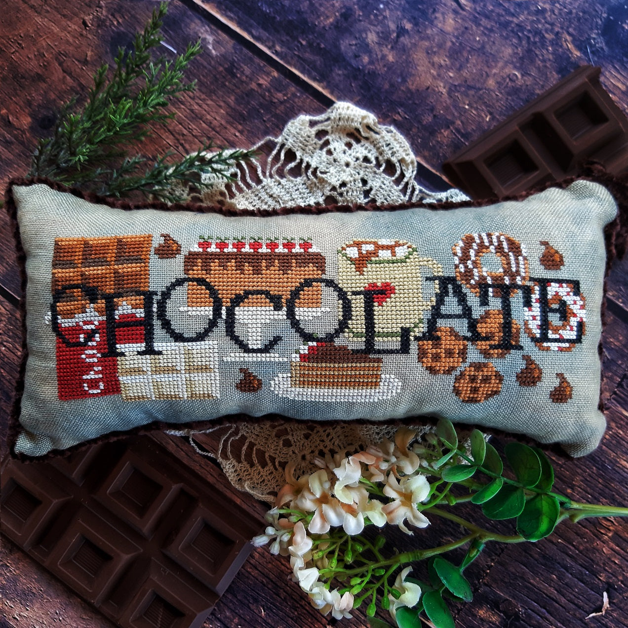 *PREORDER* When I think of Chocolate by Puntini Puntini for Needlework Marketplace