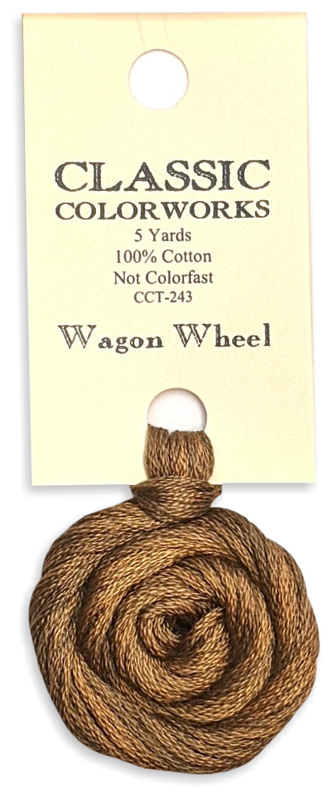 243 Wagon Wheel | 6 Strand Embroidery Floss by Classic Colorworks