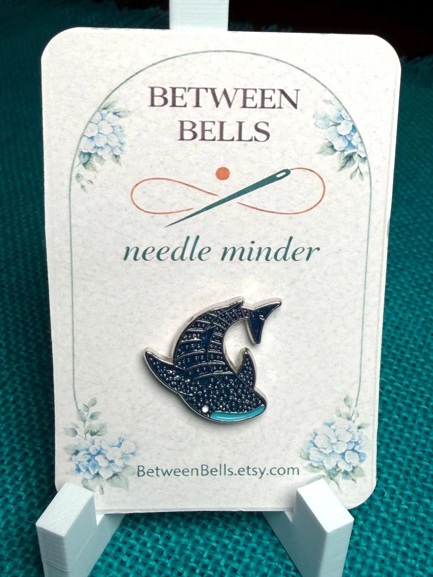 "Whale Shark" Needle Minder by Between Bells