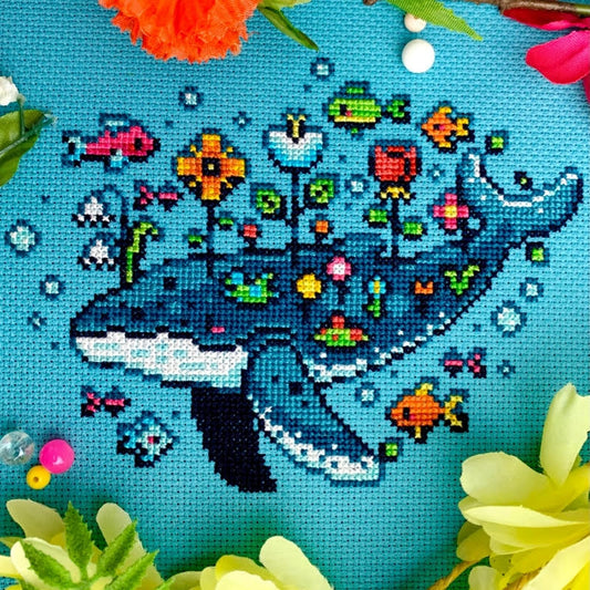 ✩Preorder✩ Whale Garden by FlossyFoxShop