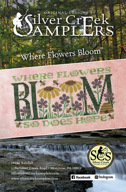 ✩Preorder✩ Where Flowers Bloom by Silver Creek Samplers