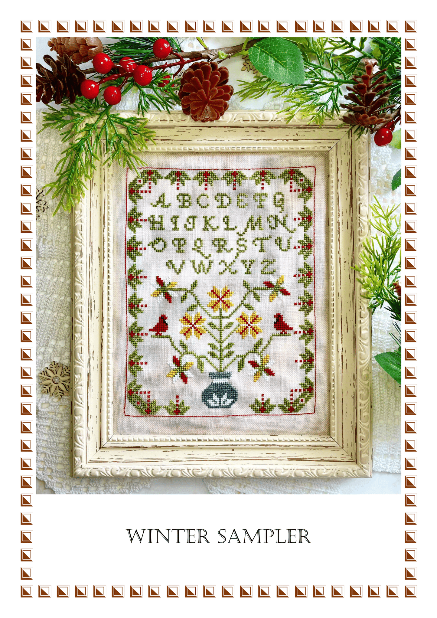 *PREORDER* Winter Sampler by Yasmin's Made with Love for Needlework Marketplace