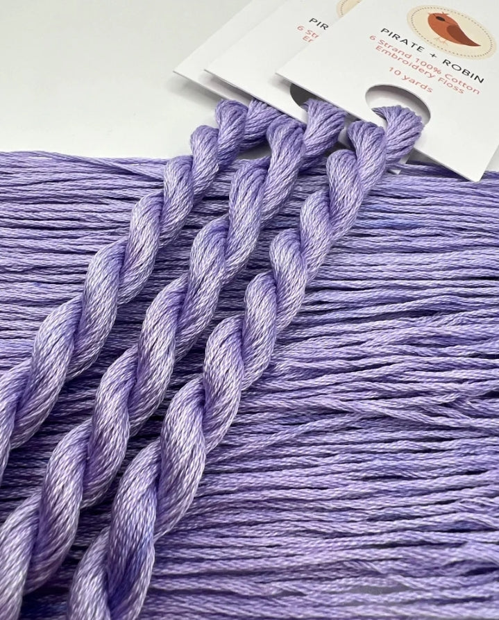 Wisteria | 6 Strand Embroidery Floss by Pirate + Robin