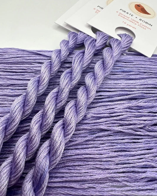 Wisteria | 6 Strand Embroidery Floss by Pirate + Robin