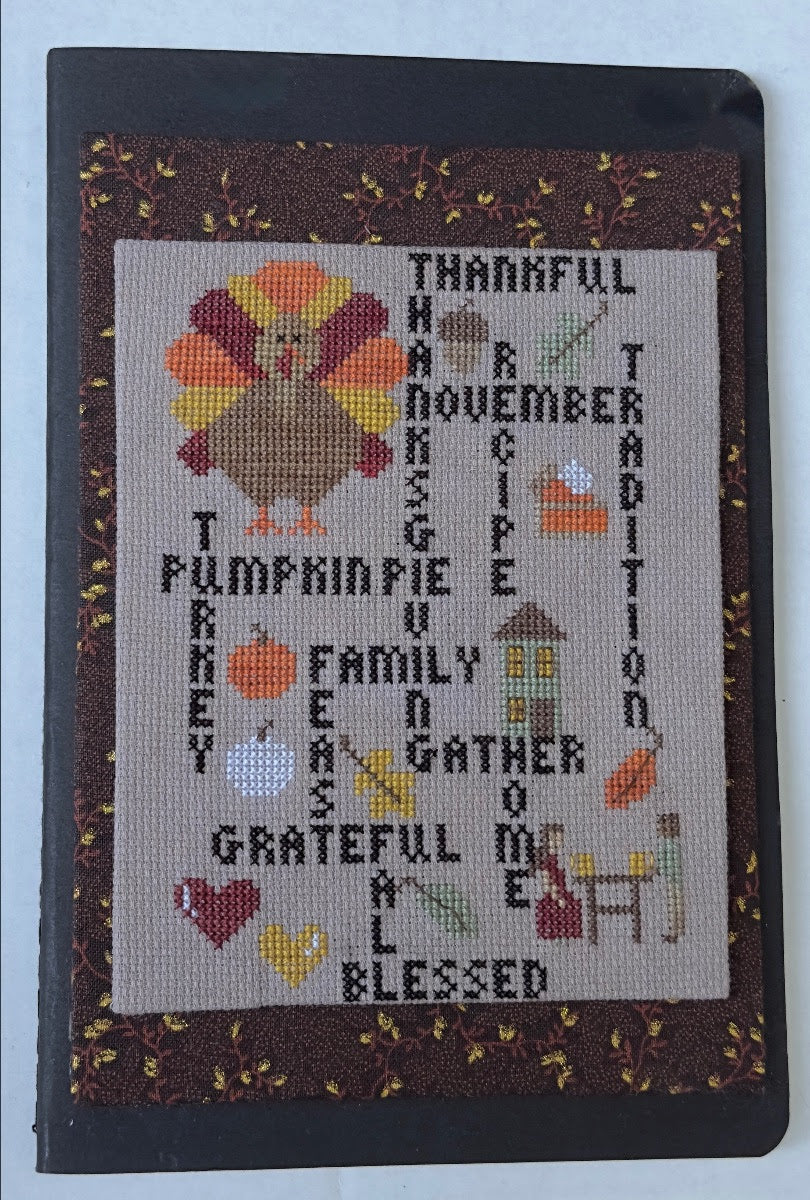 Words to Live By - Thanksgiving Edition by SamBrie Stitches for Needlework Marketplace