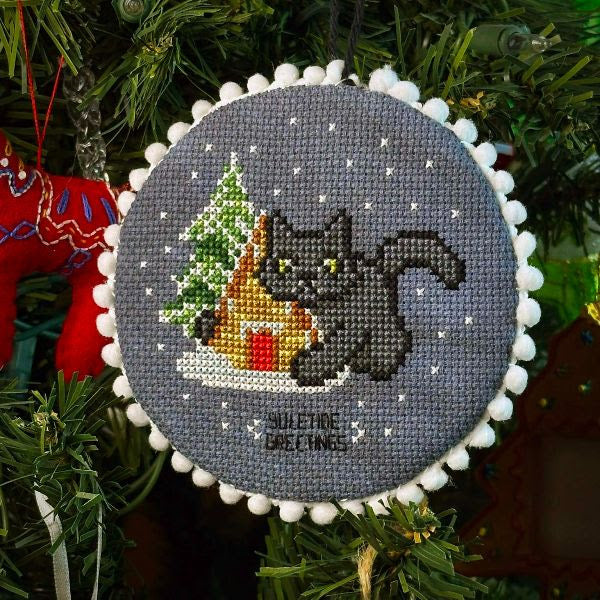 *PREORDER* Yule Greetings by The Stitch Crypt for Needlework Marketplace