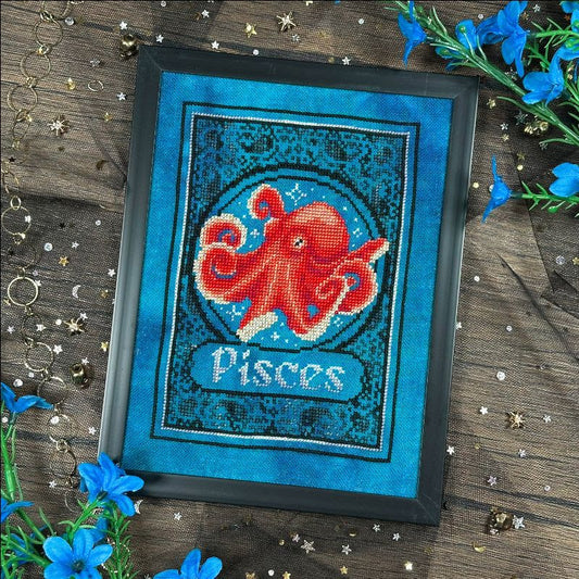 ✩Preorder✩ Zodiac Pisces by The Stitch Crypt