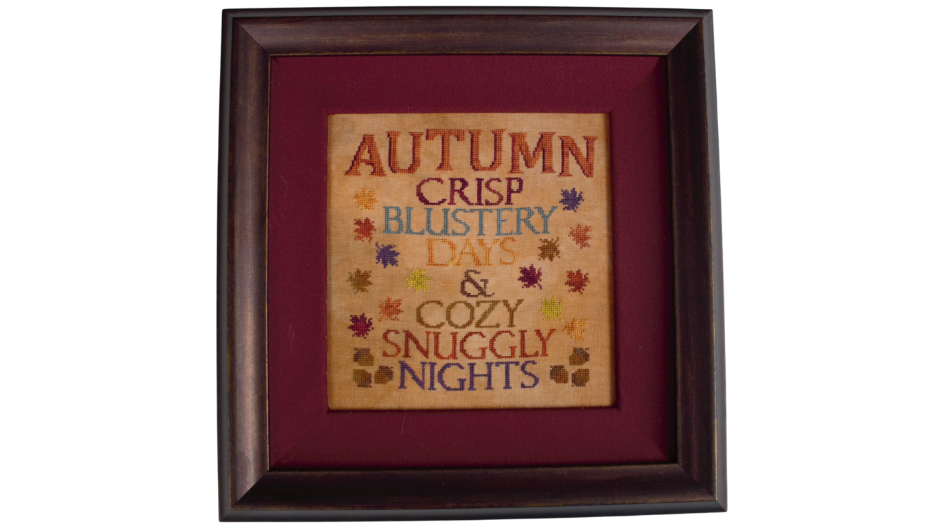 *PREORDER* Autumn Feels Like by Wildflower Stitching for Needlework Marketplace