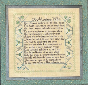 Deby Bancroft c.1830 by Queenstown Sampler Designs