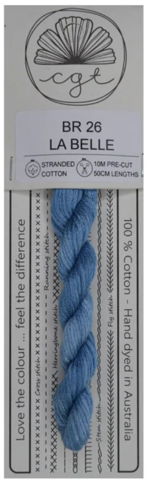 BR26 La Belle | 6 Strand Embroidery Floss by Cottage Garden Threads