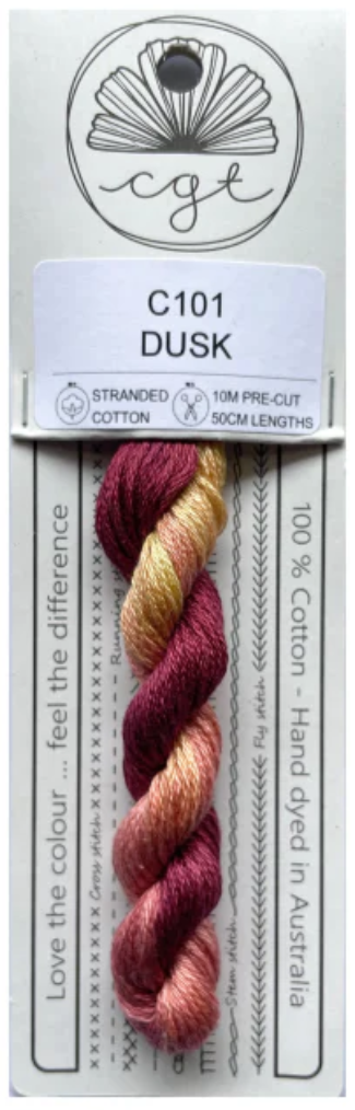 C101 Dusk (Daydream Collection) | 6 Strand Embroidery Floss by Cottage Garden Threads