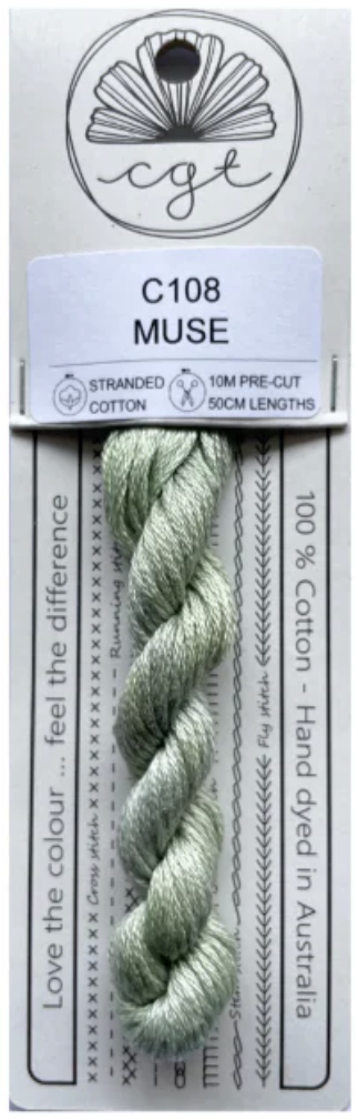 C108 Muse (Daydream Collection) | 6 Strand Embroidery Floss by Cottage Garden Threads
