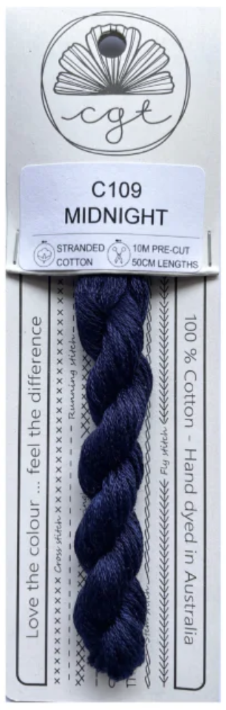 C109 Midnight (Daydream Collection) | 6 Strand Embroidery Floss by Cottage Garden Threads
