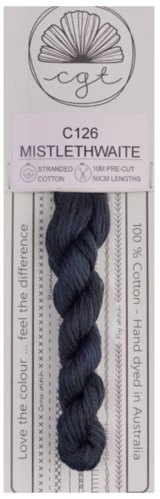 C126 Mistlethwaite (Secret Garden Collection) | 6 Strand Embroidery Floss by Cottage Garden Threads