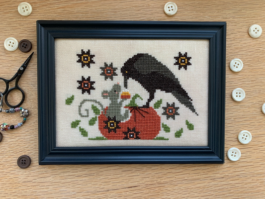 ✩Preorder✩ Candy Corn and Pumpkin by Stitches by Ethel