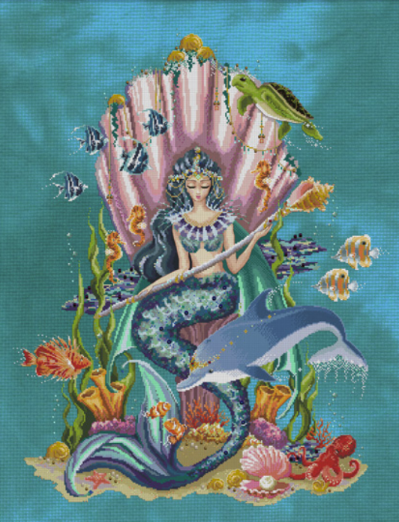 Amphitrite, Queen Goddess of the Sea by Bella Filipina