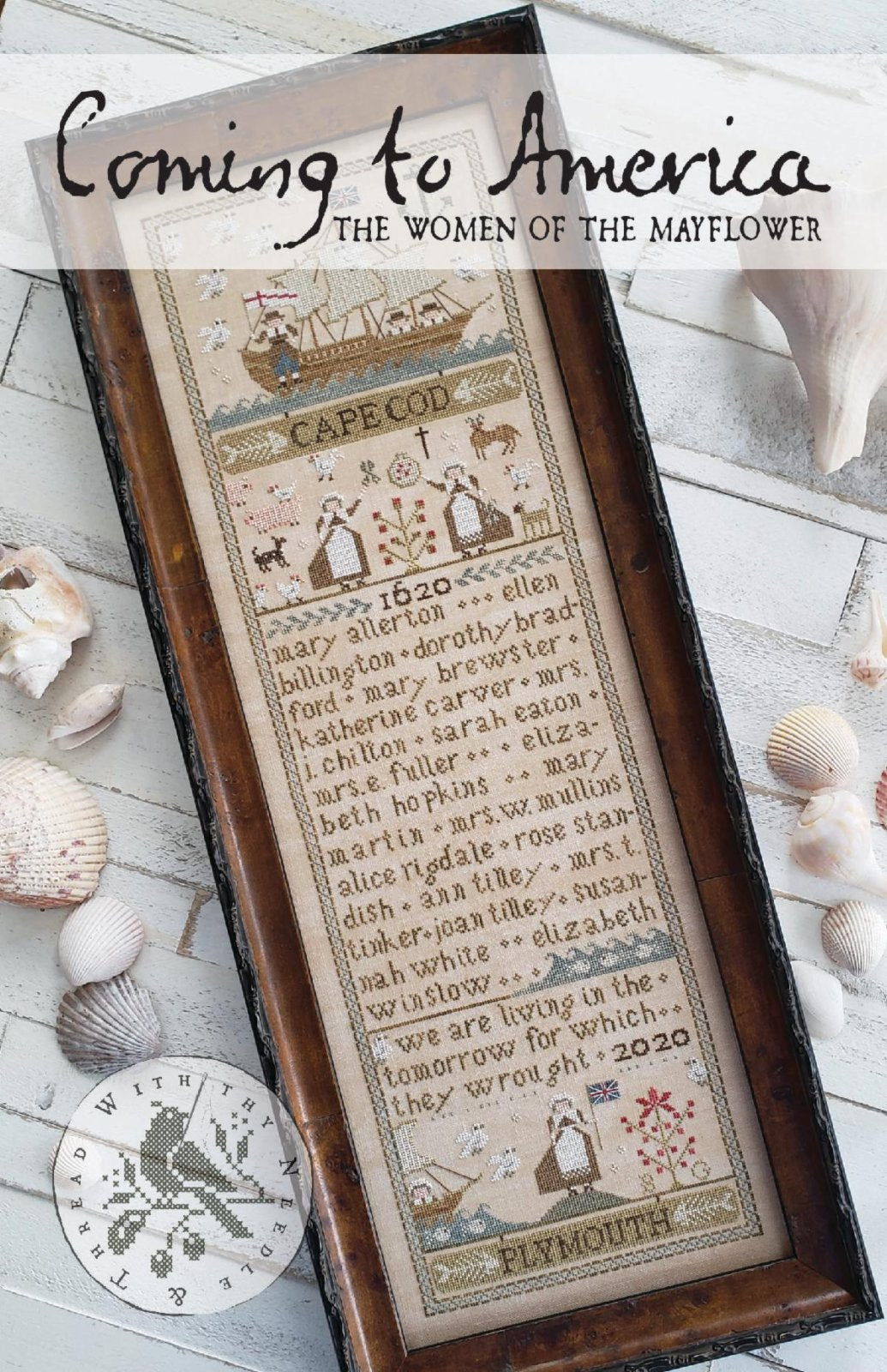 Coming to America by Brenda Gervais (With Thy Needle and Thread)