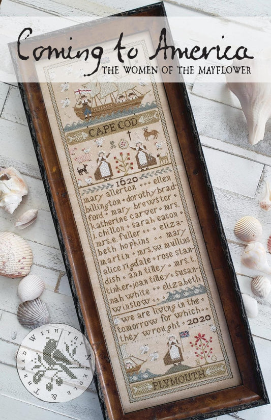 Coming to America by Brenda Gervais (With Thy Needle and Thread)