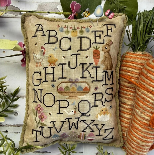 Easter Alphabet Sampler by Puntini Puntini