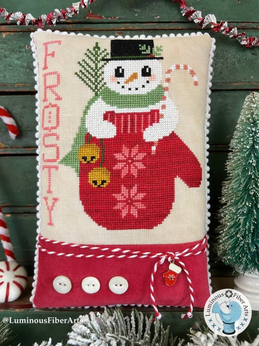 Frosty's Cozy Christmas by Luminous Fiber Arts