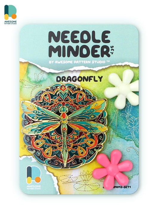 *Preorder* Dragonfly Needle Minder by Awesome Pattern Studio