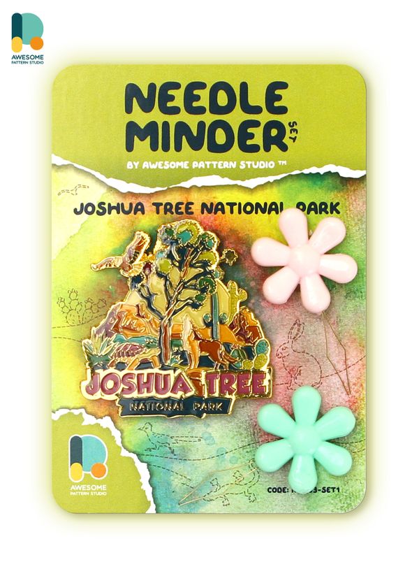 *Preorder* Joshua Tree National Park Needle Minder by Awesome Pattern Studio