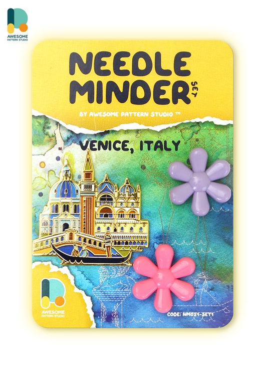 *Preorder* Venice Needle Minder by Awesome Pattern Studio