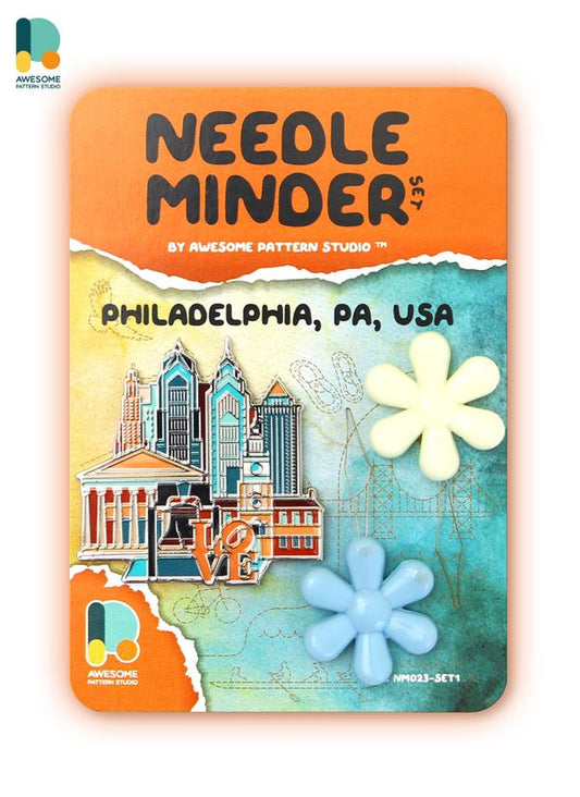 *Preorder* Philadelphia Needle Minder by Awesome Pattern Studio